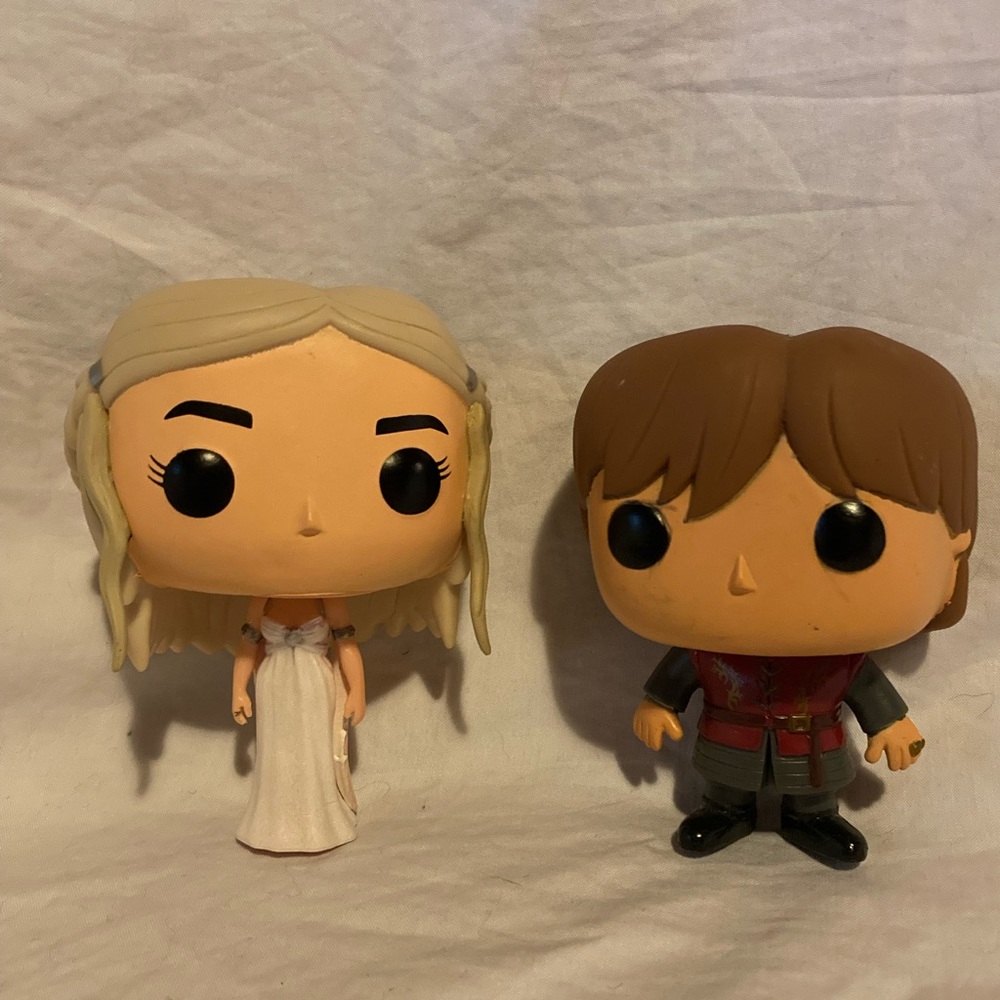 Funko Pop Game of Thrones Daenerys + Tyrion